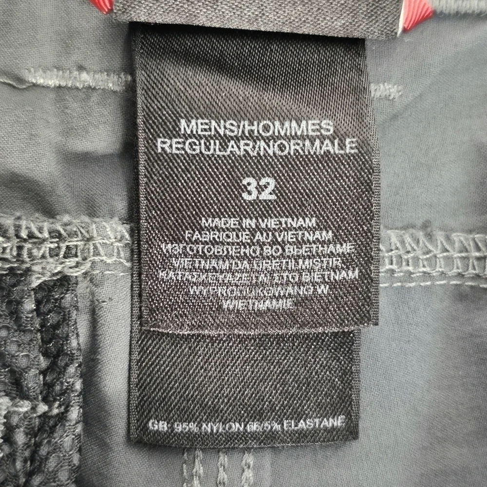 The North Face Men's Gray Cargo Hiking Outdoor Performance Shorts, Size 32